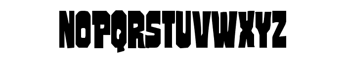 Mindless Brute Condensed Font UPPERCASE