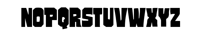 Mindless Brute Staggered Font LOWERCASE