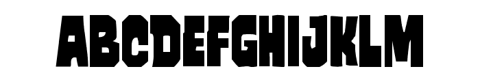 Mindless Brute Font UPPERCASE