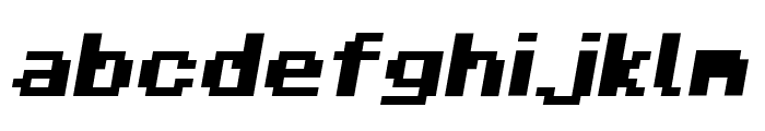 Minecraft Bold Italic Font LOWERCASE