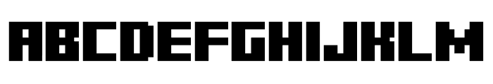 Minecraft Fifty Solid Font LOWERCASE