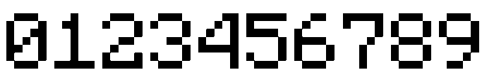 Minecraft Standard Regular Font OTHER CHARS