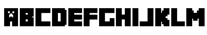 Minecrafter Font LOWERCASE