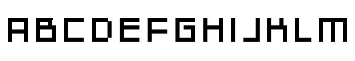Minesweeper Font UPPERCASE