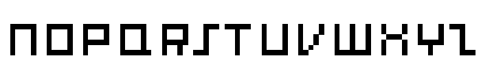 Minesweeper Font UPPERCASE