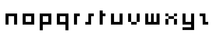Minesweeper Font LOWERCASE
