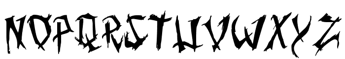 Ming Gothic Font LOWERCASE