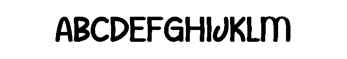 Mini Bicycle Font UPPERCASE