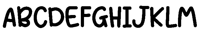 Mini doggy Regular Font UPPERCASE