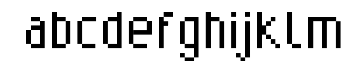 MiniSter Font LOWERCASE