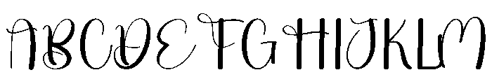 Miniatur Font UPPERCASE