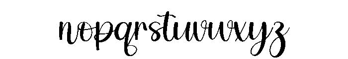 Miniatur Font LOWERCASE