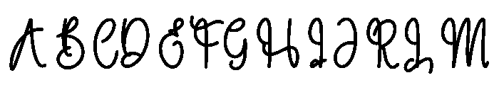 Miniature Font UPPERCASE