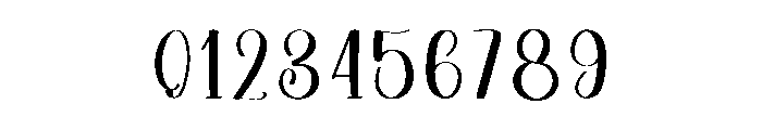 Minihouse Font OTHER CHARS