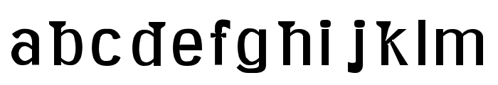 Minikin Font LOWERCASE