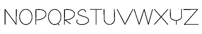 Minimalist Design1 Font UPPERCASE