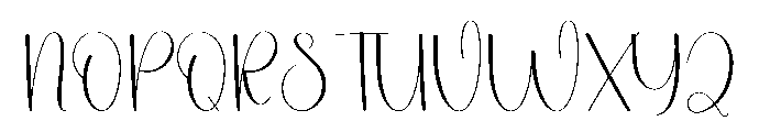 Minimalist1 Font UPPERCASE