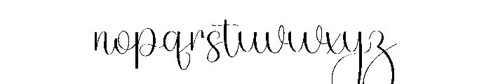 Minimalist1 Font LOWERCASE
