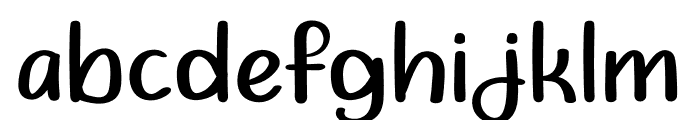 Minimalist Font LOWERCASE