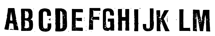 Ministry Of Fonts3 Regular Font UPPERCASE