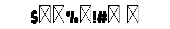 Minizoo Font OTHER CHARS