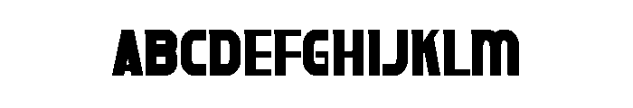 Minizoo Font UPPERCASE