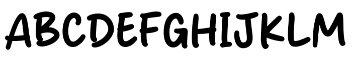 Mirachel Font UPPERCASE
