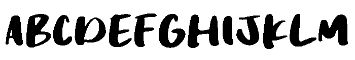 Miracle Blue Font UPPERCASE