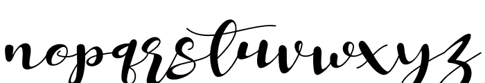Miracle Nature Font LOWERCASE