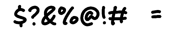 Miracle Queen Font OTHER CHARS