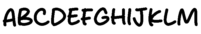 Miracle Queen Font UPPERCASE