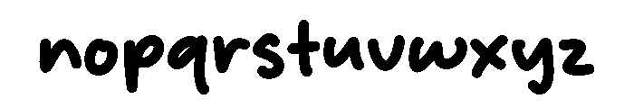 Miracle Queen Font LOWERCASE