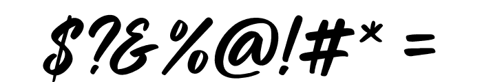 Miraikato Hand PERSONAL USE Italic Font OTHER CHARS