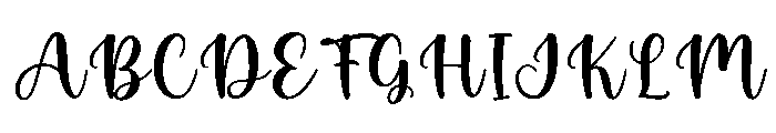 Miranda Font UPPERCASE