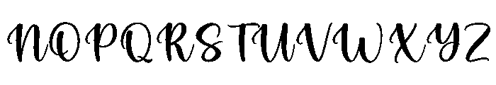 Miranda Font UPPERCASE