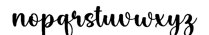 Miranda Font LOWERCASE