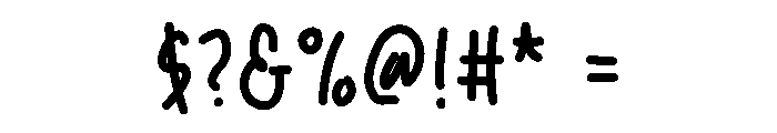 Miraze Font OTHER CHARS
