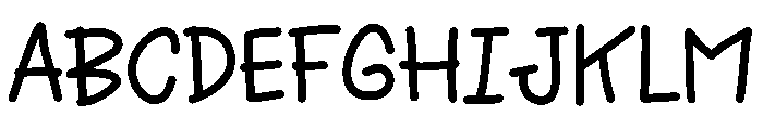 Miraze Font UPPERCASE