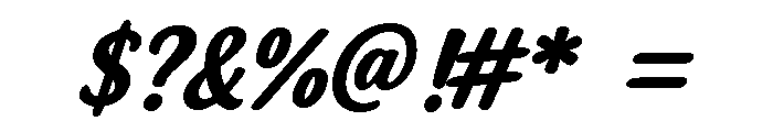 Mirevalyn Personal Use Only Rg Font OTHER CHARS