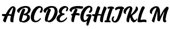 Mirevalyn Personal Use Only Rg Font UPPERCASE