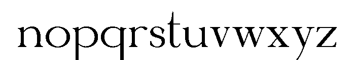 Mirevante Demo Font LOWERCASE