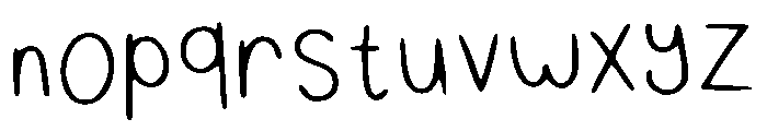 Mirlor Regular Font LOWERCASE