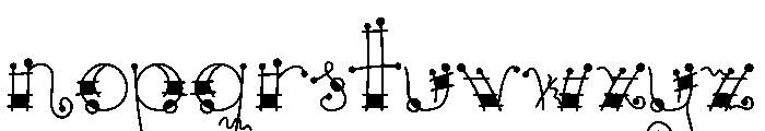 Miroh Font LOWERCASE