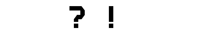 Mishap Regular Font OTHER CHARS