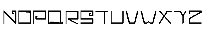 Miski Qhaway Regular Font UPPERCASE