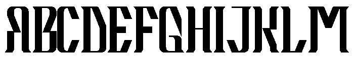 Misleading Exchanges Demo Regular Font UPPERCASE