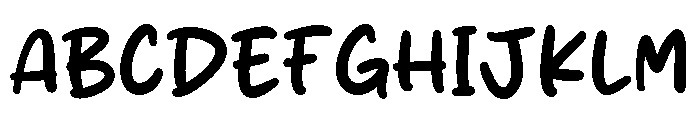 Miso Fish Font UPPERCASE
