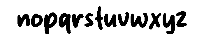 Miso Fish Font LOWERCASE