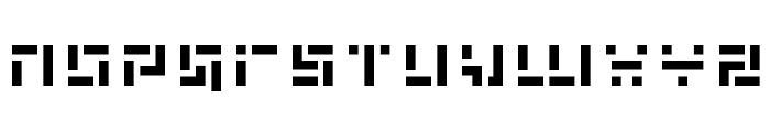 Missile Man Font LOWERCASE