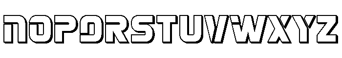 Mission: Danger 3D Font UPPERCASE